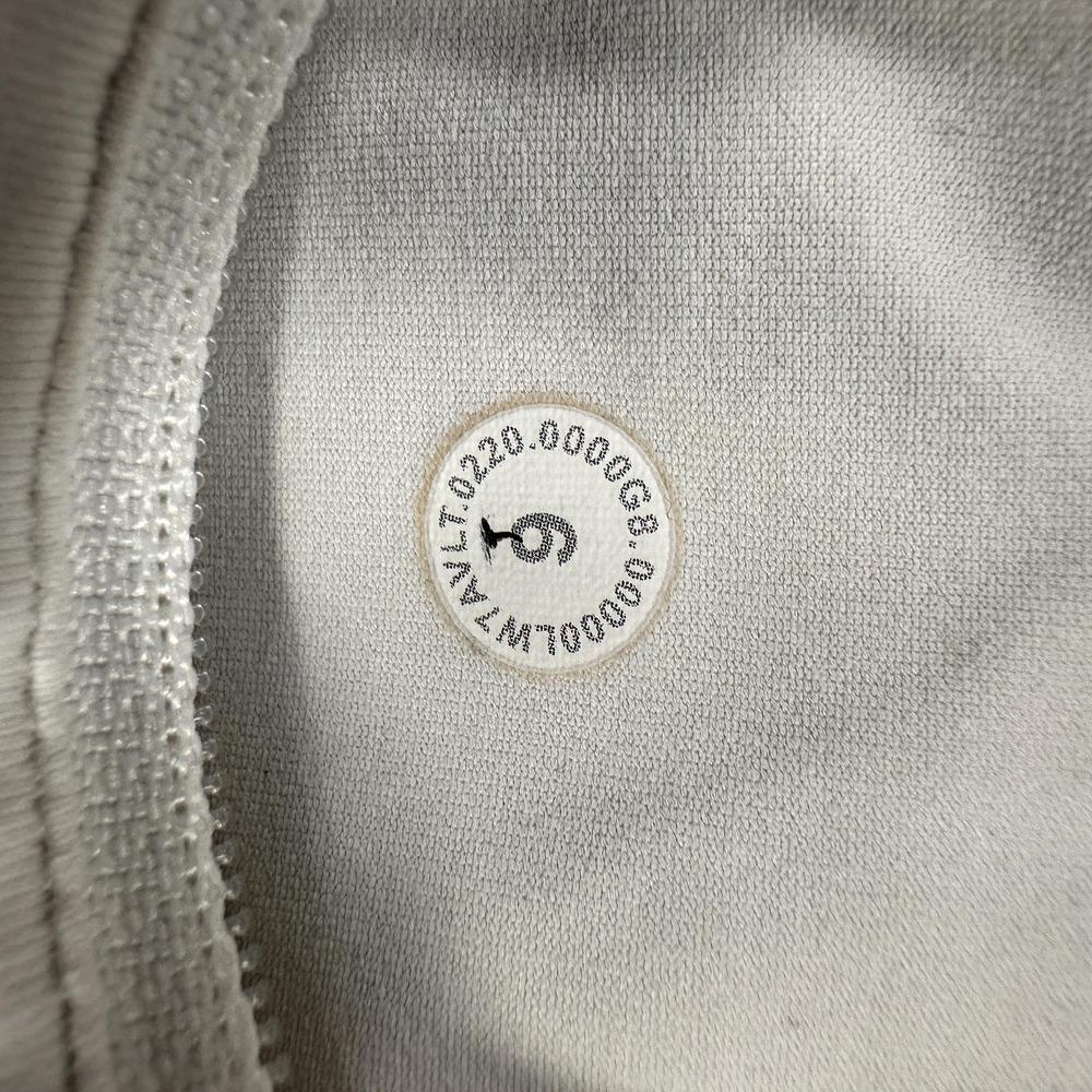 Lululemon Shorts Womens 4 White 2.5 Inseam Running Lined Zip Pocket Athletic - Picture 5 of 8